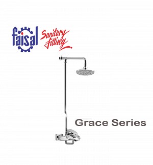 Faisal Grace Wall Shower / Hand Shower Type (Only Chrome)